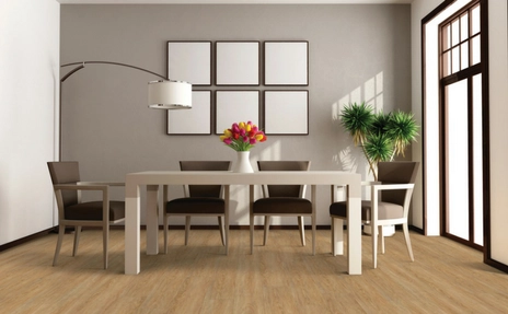 Luxury Vinyl Flooring in Dining room